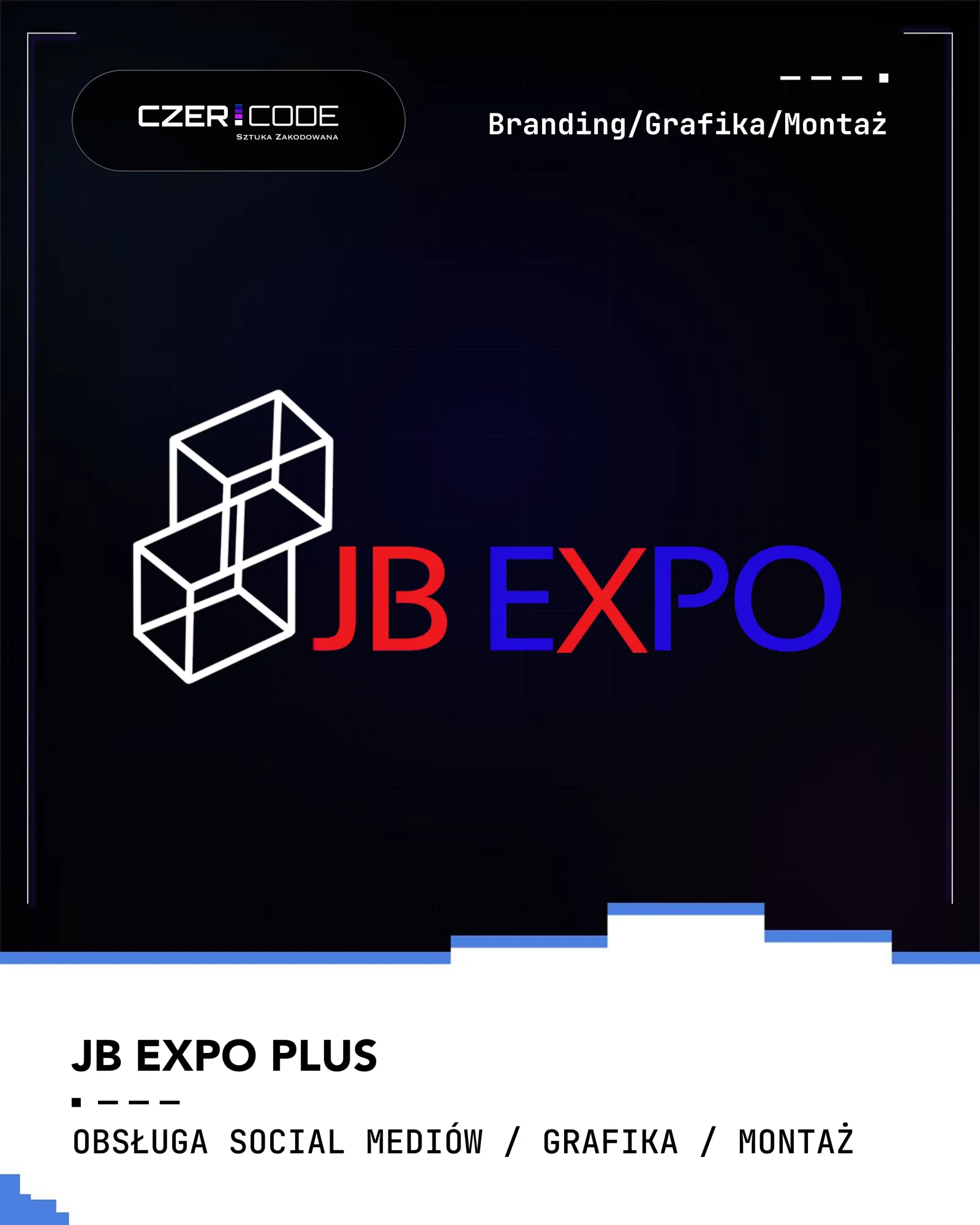Plansza portfolio — social media JB Expo Plus